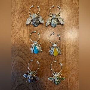 Joanna Buchanan Bedazzled Bee Wine Charms